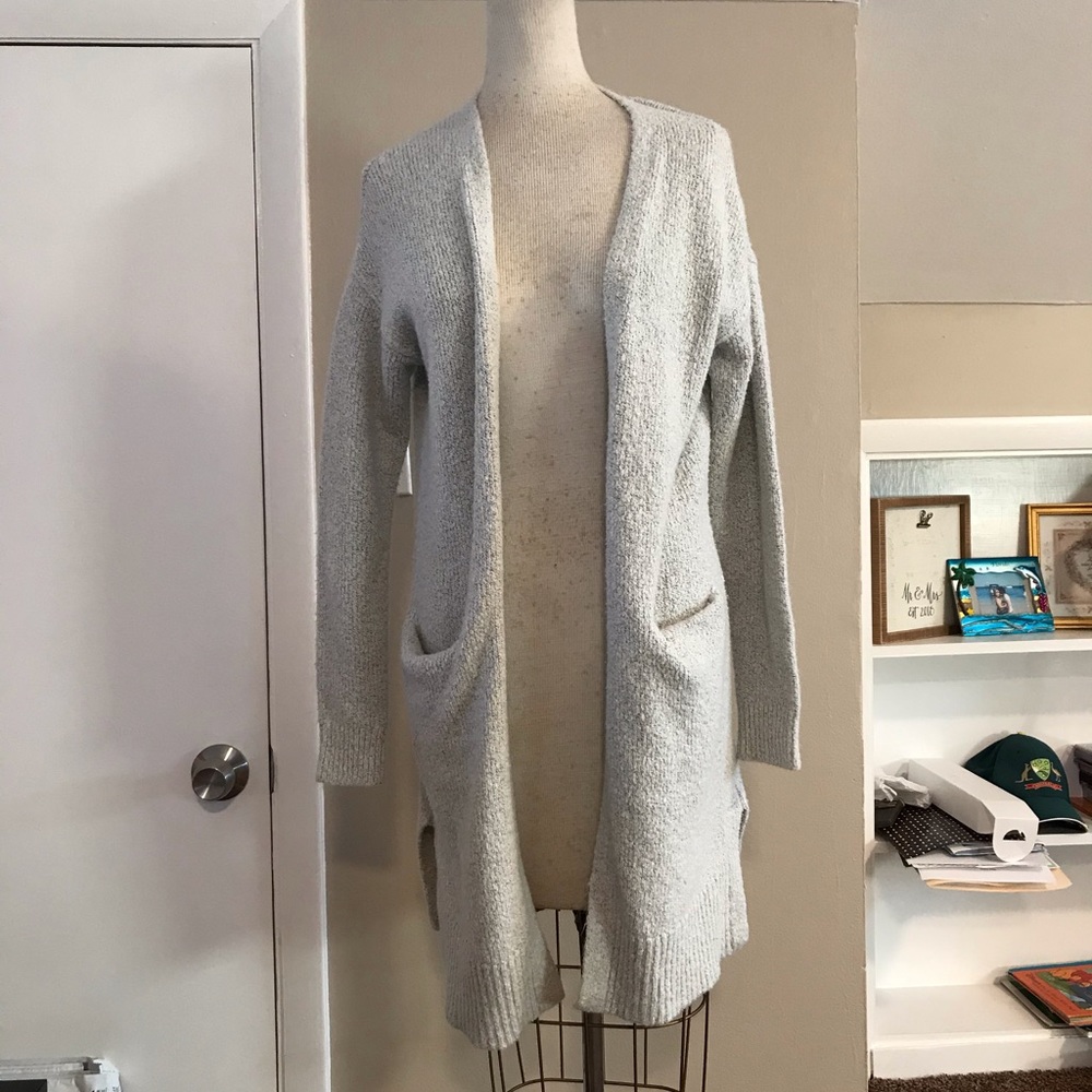 Old navy cardigan light gray